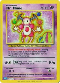 Mr. Mime (013/034) [Trading Card Game Classic]
