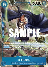 X.Drake (Alternate Art) (OP05-055) [Awakening of the New Era]