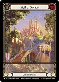 Sigil of Solace (FAB178) (FAB178) [Flesh and Blood Promo Cards]