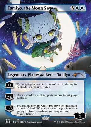 Tamiyo, the Moon Sage (396) [Secret Lair Drop] [Borderless]