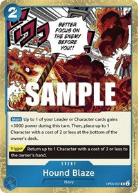 Hound Blaze (OP05-057) [Awakening of the New Era]