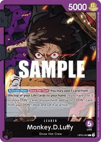 Monkey.D.Luffy (060) (OP05-060) [Awakening of the New Era]