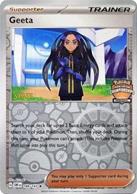 Geeta - 188/197 (Regional Championships) [Staff] (188/197) [League and Championship Cards]