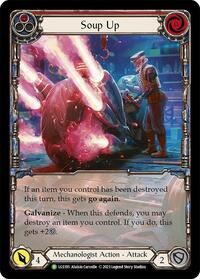Soup Up (Red) - LGS195 (LGS195) [Flesh and Blood Promo Cards]