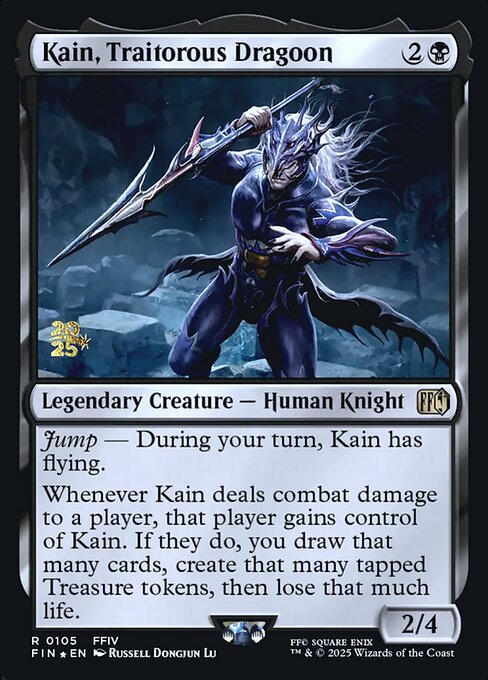 Kain, Traitorous Dragoon (105s) [Final Fantasy Promos]