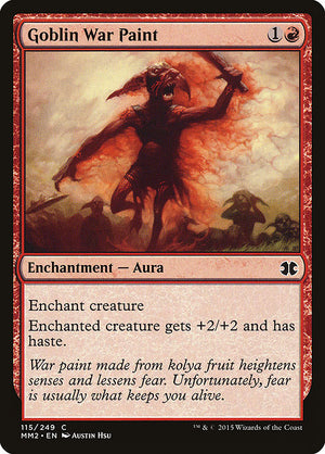 Goblin War Paint (115) [Modern Masters 2015]