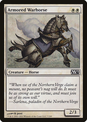 Armored Warhorse (7) [Magic 2012]