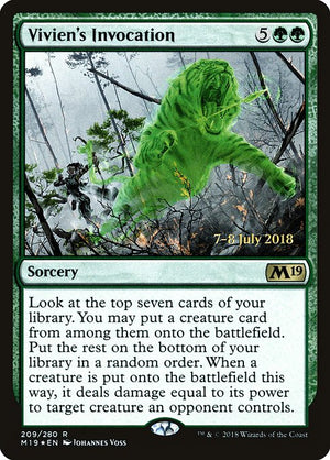 Vivien's Invocation (209s) [Core Set 2019 Promos]