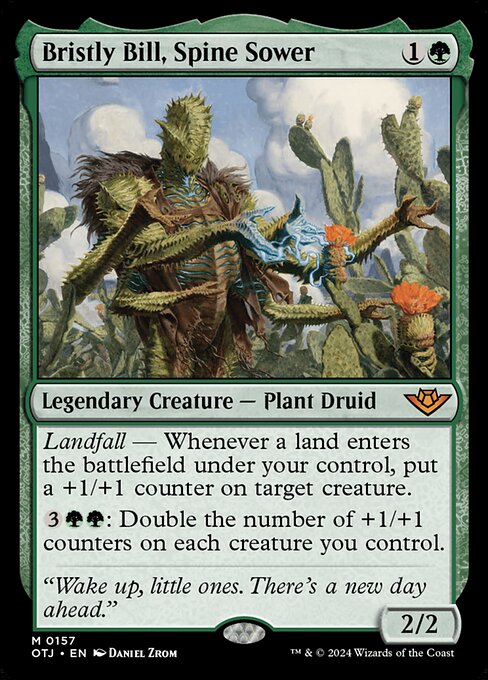Bristly Bill, Spine Sower (157) [Outlaws of Thunder Junction]