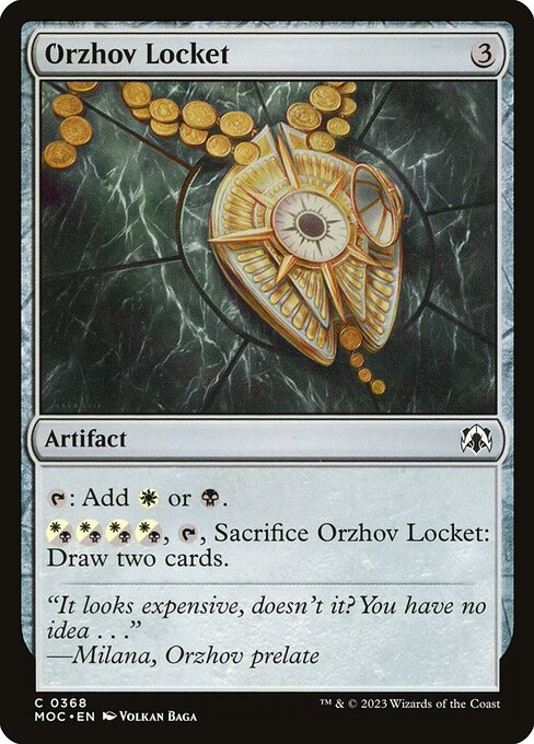 Orzhov Locket (368) [March of the Machine Commander]