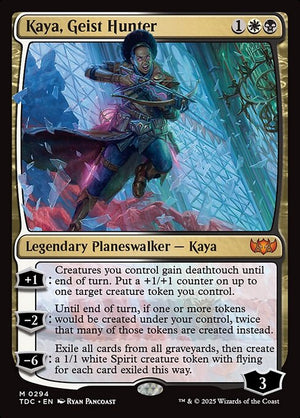 Kaya, Geist Hunter (294) [Tarkir: Dragonstorm Commander]