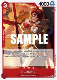 Inazuma (OP05-003) [Awakening of the New Era: 1st Anniversary Tournament Cards]