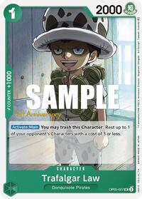 Trafalgar Law (027) (OP05-027) [Awakening of the New Era: 1st Anniversary Tournament Cards]