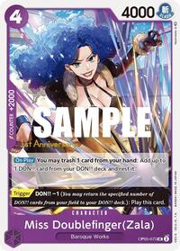 Miss Doublefinger(Zala) (OP05-073) [Awakening of the New Era: 1st Anniversary Tournament Cards]