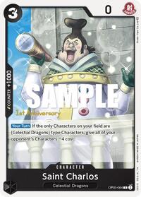Saint Charlos (OP05-084) [Awakening of the New Era: 1st Anniversary Tournament Cards]