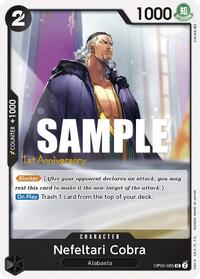 Nefeltari Cobra (OP05-085) [Awakening of the New Era: 1st Anniversary Tournament Cards]
