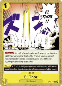 El Thor (OP05-114) [Awakening of the New Era: 1st Anniversary Tournament Cards]