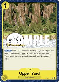 Upper Yard (OP05-117) [Awakening of the New Era: 1st Anniversary Tournament Cards]
