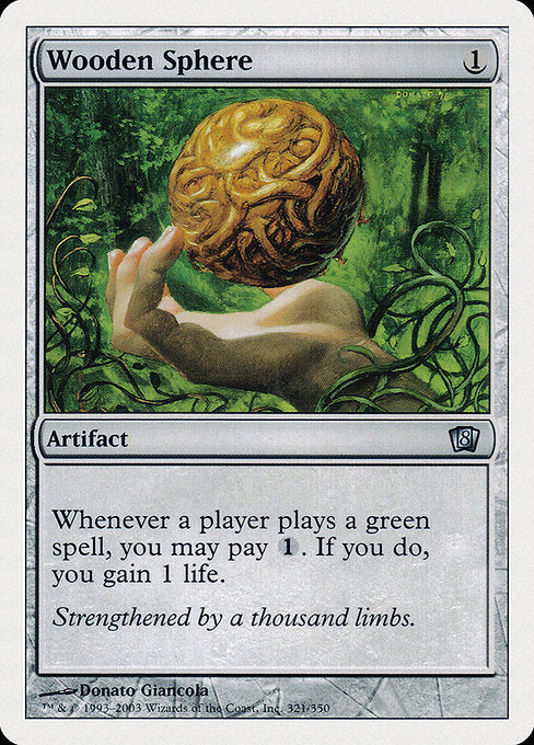 Wooden Sphere (321) [Eighth Edition]