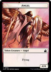 Angel Token (0002) (2) [Ravnica Remastered]