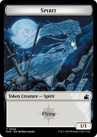 Spirit Token (0004) (4) [Ravnica Remastered]
