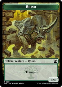Rhino Token (11) [Ravnica Remastered]