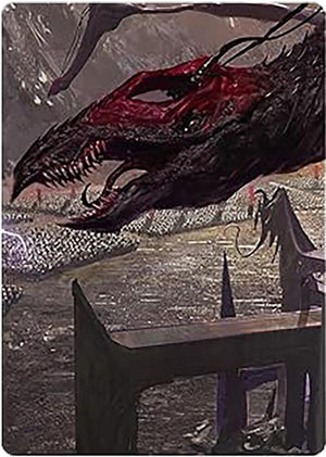 Fell Beast of Mordor Art Card (23) [Universes Beyond: The Lord of the Rings: Tales of Middle-earth Art Series]