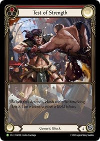 Test of Strength - FAB199 (FAB199) [Flesh and Blood Promo Cards]