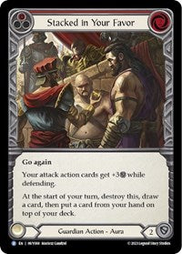 Stacked in Your Favor (Red) (HVY068) [Heavy Hitters]