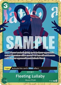 Fleeting Lullaby (Starter Deck 11: Uta Deck Battle) (P-057) [One Piece Promotion Cards]