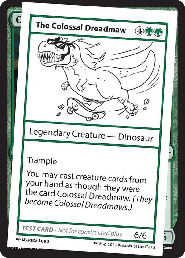 The Colossal Dreadmaw [Un-Known Event Playtest Cards]