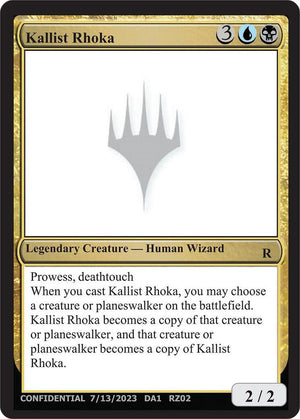 Kallist Rhoka [Un-Known Event Playtest Cards]
