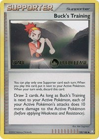 Buck's Training - 130/146 (Prerelease) [Staff] (130) [Miscellaneous Cards and Products]