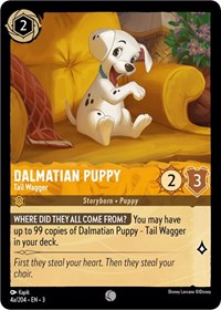 Dalmatian Puppy - Tail Wagger (4a/204) (4a/204) [Into the Inklands]
