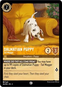 Dalmatian Puppy - Tail Wagger (4b/204) (4b/204) [Into the Inklands]