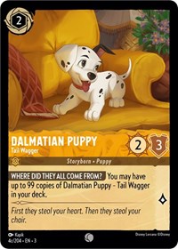 Dalmatian Puppy - Tail Wagger (4c/204) (4c/204) [Into the Inklands]