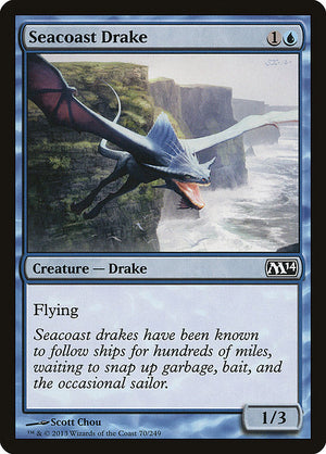 Seacoast Drake (70) [Magic 2014]