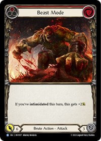 Beast Mode (Red) (HVY017) [Heavy Hitters]