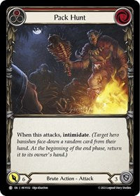Pack Hunt (Red) (HVY032) [Heavy Hitters]