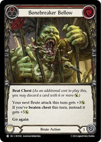 Bonebreaker Bellow (Red) (HVY041) [Heavy Hitters]