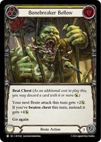 Bonebreaker Bellow (Yellow) (HVY042) [Heavy Hitters]