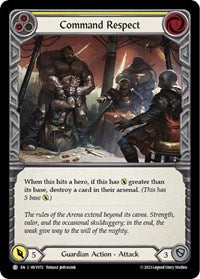 Command Respect (Yellow) (HVY072) [Heavy Hitters]