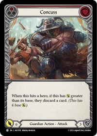 Concuss (Red) (HVY074) [Heavy Hitters]