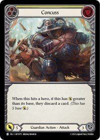 Concuss (Yellow) (HVY075) [Heavy Hitters]
