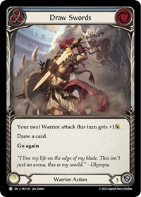 Draw Swords (Blue) (HVY123) [Heavy Hitters]