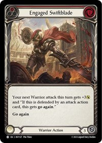 Engaged Swiftblade (Red) (HVY127) [Heavy Hitters]