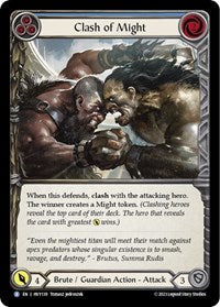 Clash of Might (Blue) (HVY139) [Heavy Hitters]