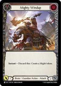 Mighty Windup (Red) (HVY143) [Heavy Hitters]