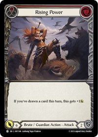 Rising Power (Red) (HVY146) [Heavy Hitters]