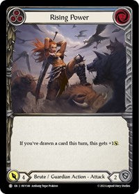 Rising Power (Blue) (HVY148) [Heavy Hitters]